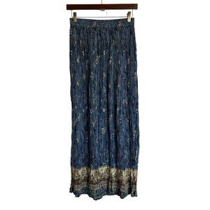 *Vintage* OZARK MOUNTAIN Jean CO, Midwestern, Boho Floral Prairie Skirt, Sz M